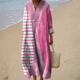 Robe d’Été Imprimée Flatteuse